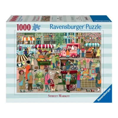 Ravensburger 1000 Piece Jigsaw Puzzle - Street Market จิ๊กซอว์ 1000 ชิ้น