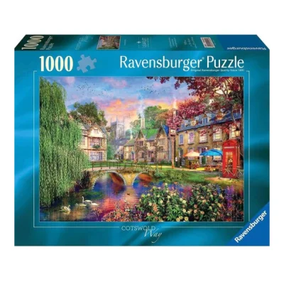 Ravensburger 1000 Piece Jigsaw Puzzle - Cotsworld, UK จิ๊กซอว์ 1000 ชิ้น