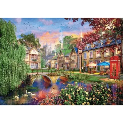 Ravensburger 1000 Piece Jigsaw Puzzle - Cotsworld, UK จิ๊กซอว์ 1000 ชิ้น
