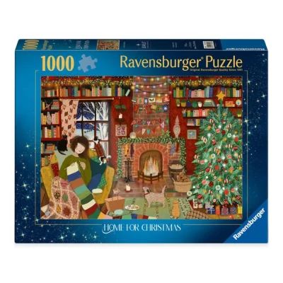 Ravensburger 1000 Piece Jigsaw Puzzle - Home for Christmas จิ๊กซอว์ 1000 ชิ้น