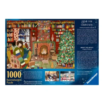 Ravensburger 1000 Piece Jigsaw Puzzle - Home for Christmas จิ๊กซอว์ 1000 ชิ้น
