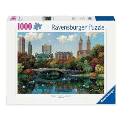 Ravensburger 1000 Piece Jigsaw Puzzle - NY Central Park, Bow Bridge, USA จิ๊กซอว์ 1000 ชิ้น