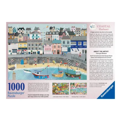 Ravensburger 1000 Piece Jigsaw Puzzle - Coastal Harbour จิ๊กซอว์ 1000 ชิ้น