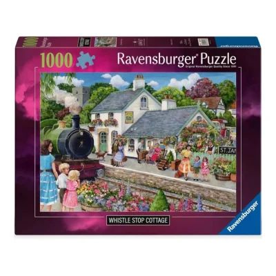 Ravensburger 1000 Piece Jigsaw Puzzle - Whistle Stop Cottage จิ๊กซอว์ 1000 ชิ้น