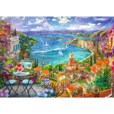 Ravensburger 1000 Piece Jigsaw Puzzle - St. Tropez, France จิ๊กซอว์ 1000 ชิ้น