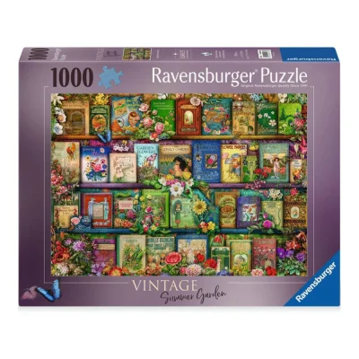 Ravensburger 1000 Piece Jigsaw Puzzle - Vintage Summer Garden จิ๊กซอว์ 1000 ชิ้น