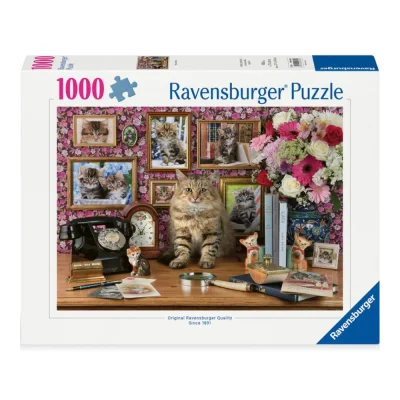 Ravensburger 1000 Piece Jigsaw Puzzle - My Cute Kitty จิ๊กซอว์ 1000 ชิ้น