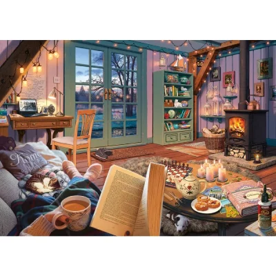 Ravensburger 1000 Piece Jigsaw Puzzle - The Cosy Shed จิ๊กซอว์ 1000 ชิ้น