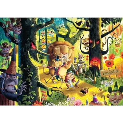 Ravensburger 1000 Piece Jigsaw Puzzle - Lion & Tigers & Bears Oh My! จิ๊กซอว์ 1000 ชิ้น