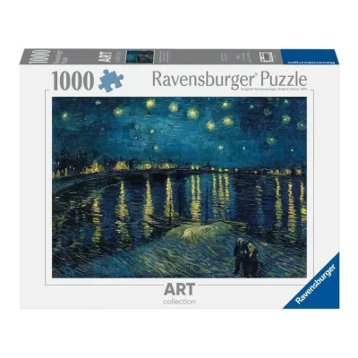 Ravensburger 1000 Piece Jigsaw Puzzle - Van Gogh Starry Night จิ๊กซอว์ 1000 ชิ้น