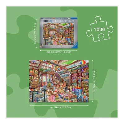 Ravensburger 1000 Piece Jigsaw Puzzle - Fantasy Toy Shop จิ๊กซอว์ 1000 ชิ้น