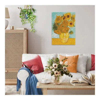 Ravensburger 1000 Piece Jigsaw Puzzle - Sunflowers จิ๊กซอว์ 1000 ชิ้น