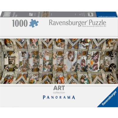 Ravensburger 1000 Piece Jigsaw Puzzle - Pano Sistine Chapel จิ๊กซอว์ 1000 ชิ้น