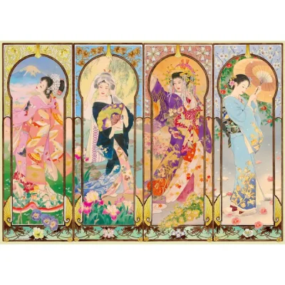 Ravensburger 1000 Piece Jigsaw Puzzle - The Four Seasons จิ๊กซอว์ 1000 ชิ้น