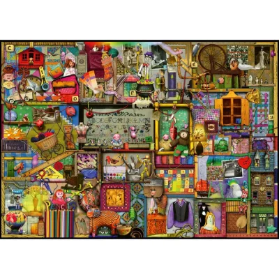 Ravensburger 1000 Piece Jigsaw Puzzle - Craft Cupboard จิ๊กซอว์ 1000 ชิ้น