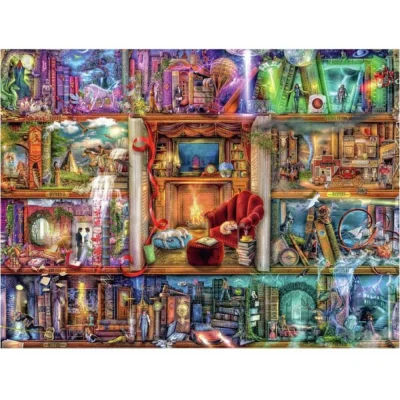 Ravensburger 1500 Piece Jigsaw Puzzle - The Grand Library จิ๊กซอว์ 1500 ชิ้น