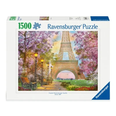 Ravensburger 1500 Piece Jigsaw Puzzle - Paris Romance, France จิ๊กซอว์ 1500 ชิ้น
