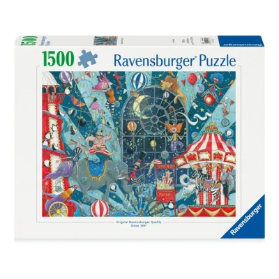 Ravensburger 1500 Piece Jigsaw Puzzle - Welcome to the Circus จิ๊กซอว์ 1500 ชิ้น