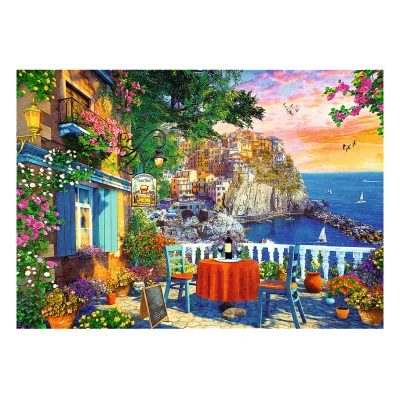 TREFL 1000 Piece Jigsaw Puzzle - Cinque Terre View จิ๊กซอว์ 1000 ชิ้น