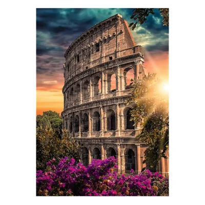 TREFL 1000 PP Piece Jigsaw Puzzle - Photo Odyssey: Colosseum, Rome Amphitheatre จิ๊กซอว์ 1000 ชิ้น