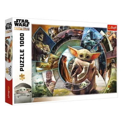 TREFL 1000 Piece Jigsaw Puzzle - Grogus Journey / Star Wars The Mandalorian จิ๊กซอว์ 1000 ชิ้น