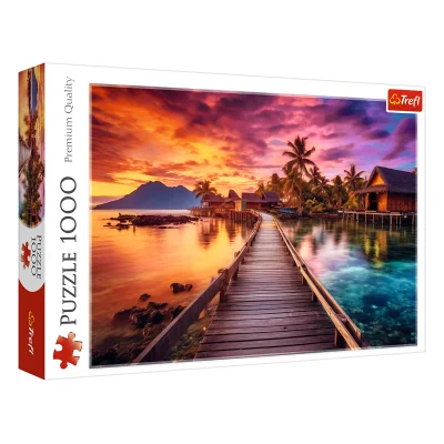TREFL 1000 Piece Jigsaw Puzzle - Paradise Island จิ๊กซอว์ 1000 ชิ้น