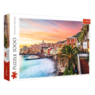 TREFL 1000 Piece Jigsaw Puzzle - Bogliasco, Liguria, Italia จิ๊กซอว์ 1000 ชิ้น