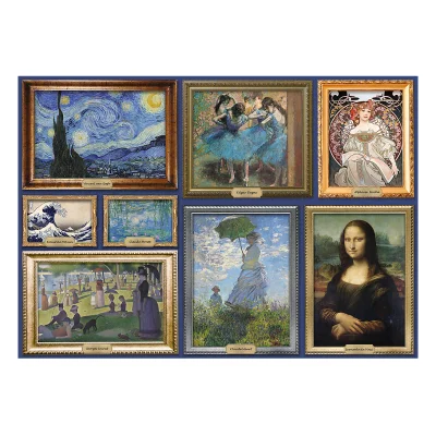 TREFL 1000 Piece Jigsaw Puzzle - Masterpiece Art Collection จิ๊กซอว์ 1000 ชิ้น