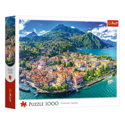 TREFL 1000 Piece Jigsaw Puzzle - Menaggio on Lake Como, Italy จิ๊กซอว์ 1000 ชิ้น