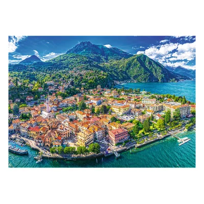TREFL 1000 Piece Jigsaw Puzzle - Menaggio on Lake Como, Italy จิ๊กซอว์ 1000 ชิ้น