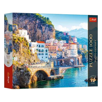 TREFL 1000 PP Piece Jigsaw Puzzle - Photo Odyssey: Amalfi, Campania, Italy จิ๊กซอว์ 1000 ชิ้น
