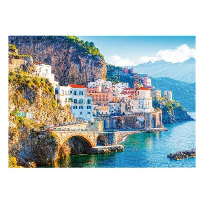 TREFL 1000 PP Piece Jigsaw Puzzle - Photo Odyssey: Amalfi, Campania, Italy จิ๊กซอว์ 1000 ชิ้น