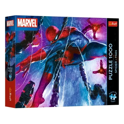 TREFL 1000 PP Piece Jigsaw Puzzle - SpiderMan: Web of Adventures จิ๊กซอว์ 1000 ชิ้น