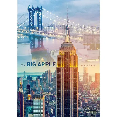 TREFL 1000 Piece Jigsaw Puzzle - New York at dawn, USA จิ๊กซอว์ 1000 ชิ้น