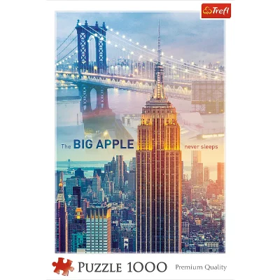 TREFL 1000 Piece Jigsaw Puzzle - New York at dawn, USA จิ๊กซอว์ 1000 ชิ้น