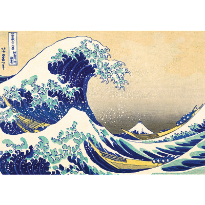 TREFL 1000 Piece Jigsaw Puzzle - Art Collection - The Great Wave of Kanagawa จิ๊กซอว์ 1000 ชิ้น
