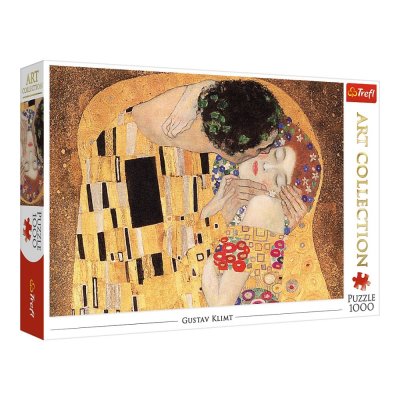 TREFL 1000 Piece Jigsaw Puzzle - Art Collection - The Kiss จิ๊กซอว์ 1000 ชิ้น