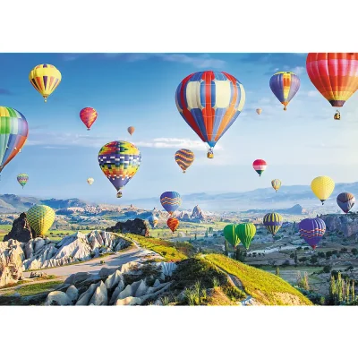 TREFL 1000 Piece Jigsaw Puzzle - View of Cappadocia, Turkey จิ๊กซอว์ 1000 ชิ้น