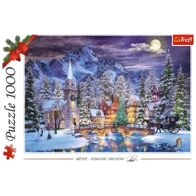 TREFL 1000 Piece Jigsaw Puzzle - Christmas Atmosphere จิ๊กซอว์ 1000 ชิ้น
