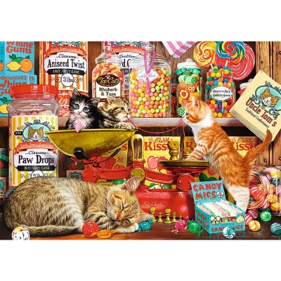 TREFL 1000 Piece Jigsaw Puzzle - Cat's sweets จิ๊กซอว์ 1000 ชิ้น