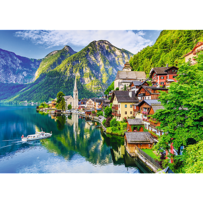 TREFL 1000 Piece Jigsaw Puzzle - Hallstatt, Austria จิ๊กซอว์ 1000 ชิ้น