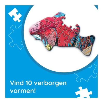 TREFL 1000 Hidden Shapes Piece Jigsaw Puzzle - Underwater Life จิ๊กซอว์ 1000 ชิ้น