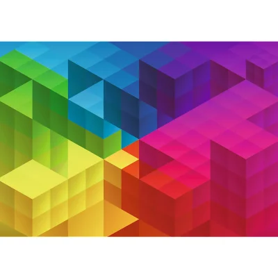 TREFL 1000 UFT Piece Jigsaw Puzzle - Cubic Gradient จิ๊กซอว์ 1000 ชิ้น