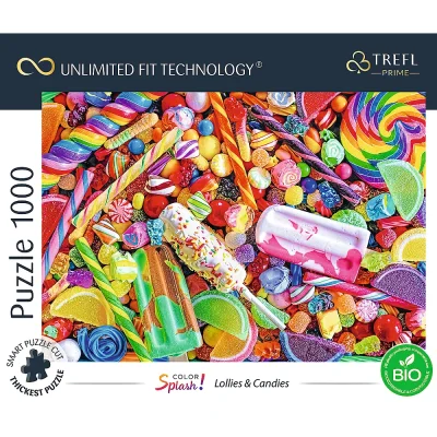 TREFL 1000 UFT Piece Jigsaw Puzzle - Lollies & Candies จิ๊กซอว์ 1000 ชิ้น
