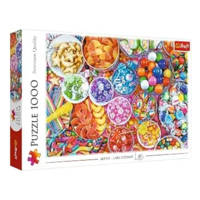 TREFL 1000 Piece Jigsaw Puzzle - Delicious Sweets จิ๊กซอว์ 1000 ชิ้น