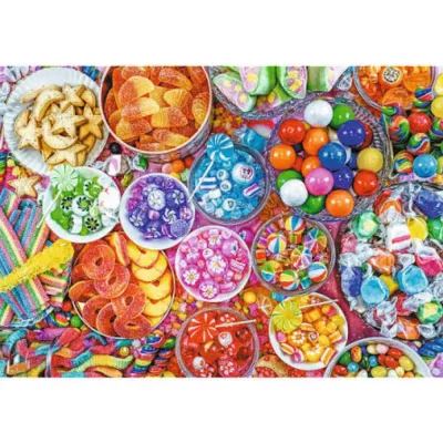 TREFL 1000 Piece Jigsaw Puzzle - Delicious Sweets จิ๊กซอว์ 1000 ชิ้น