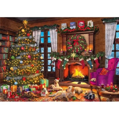 TREFL 1000 Piece Jigsaw Puzzle - Christmas is coming จิ๊กซอว์ 1000 ชิ้น