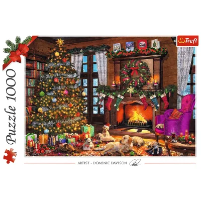 TREFL 1000 Piece Jigsaw Puzzle - Christmas is coming จิ๊กซอว์ 1000 ชิ้น