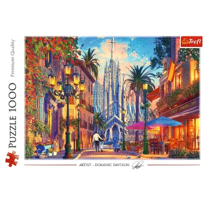 TREFL 1000 Piece Jigsaw Puzzle - Barcelona, Spain จิ๊กซอว์ 1000 ชิ้น
