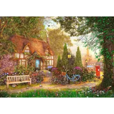 TREFL 1000 PP Piece Jigsaw Puzzle - Thatched Cottage จิ๊กซอว์ 1000 ชิ้น
